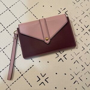Fossil Sophia wallet/‎ wristlet in purple